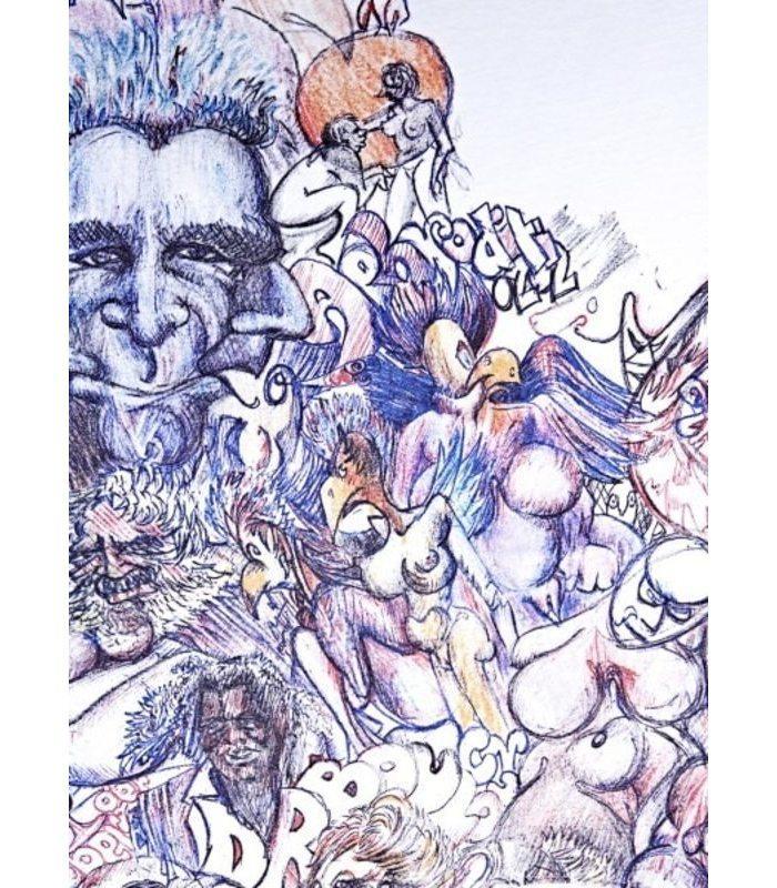 Humorist-White-T-shirt-detail