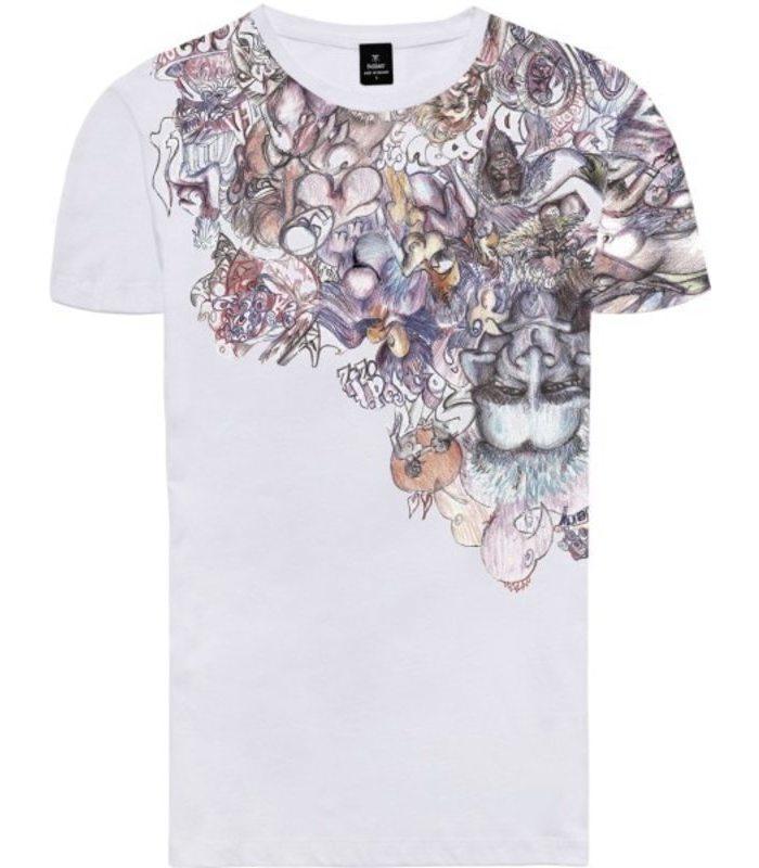 Humorist-White-T-shirt-shirt