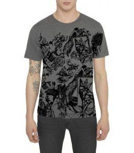 King Voyageur Grey T-shirt
