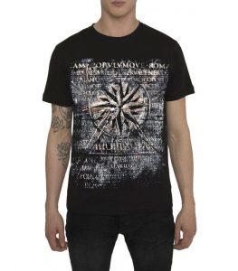Nautical Star Black T-shirt