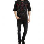 Red Scream Black T-shirt