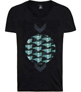 Rocky Skulls Black T-shirt - Image 2