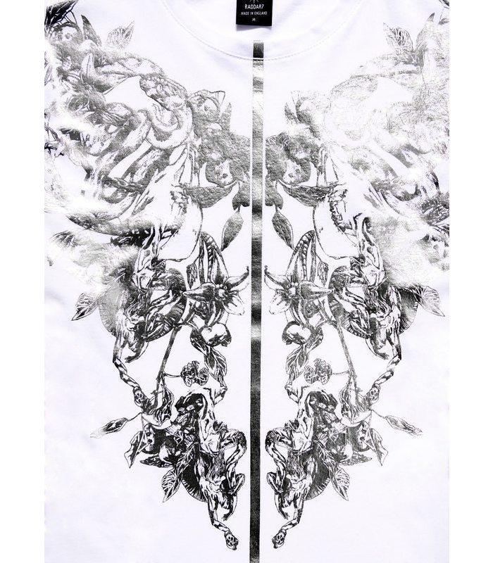 Scorpion-Silver-White-T-shirt-detail