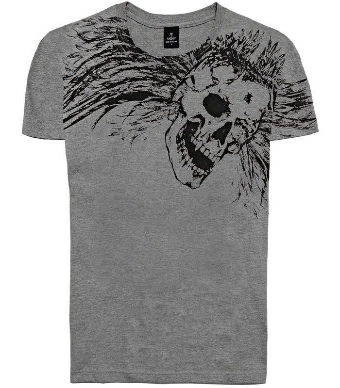 Skull-Illusion-Grey-T-shirt-shirt