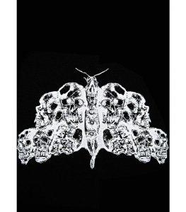 Skull and Bones Black T-shirt - Image 2