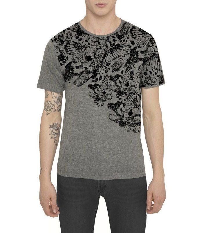 Spartan-Warrior-Grey-T-shirt-front