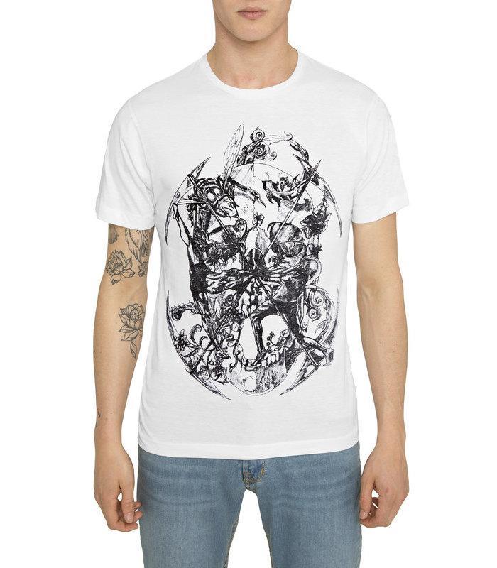 Survival-White-T-shirt-front