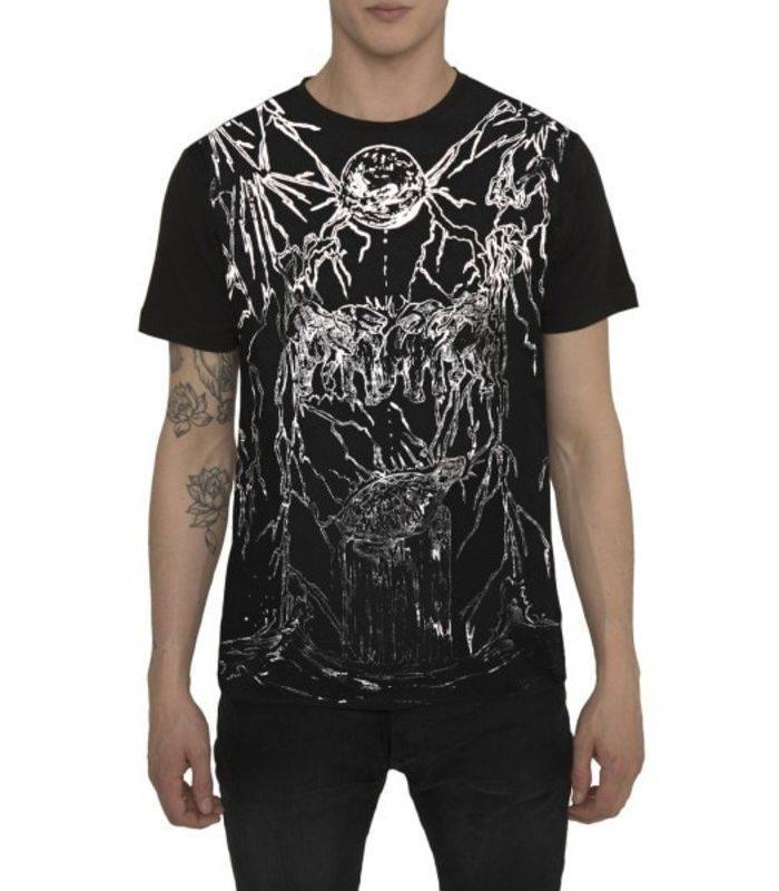 Universe-Black-T-shirt-front