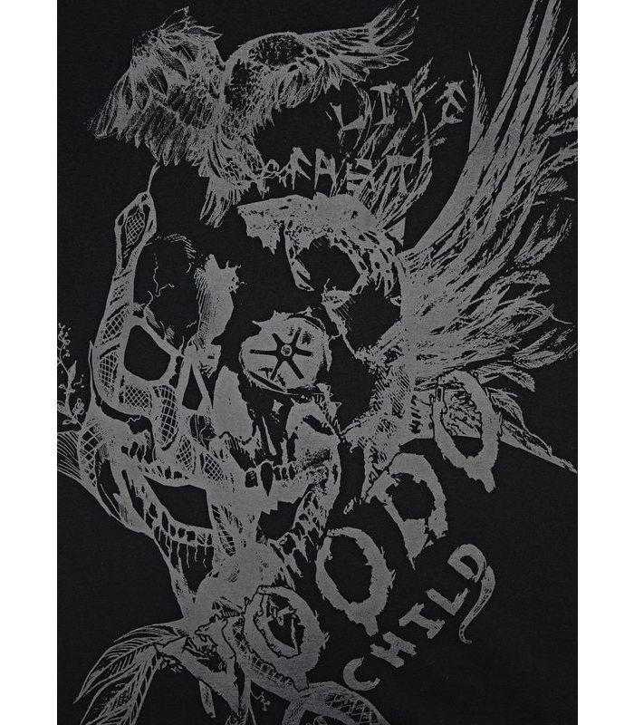 Voodoo-Black-T-shirt-detail