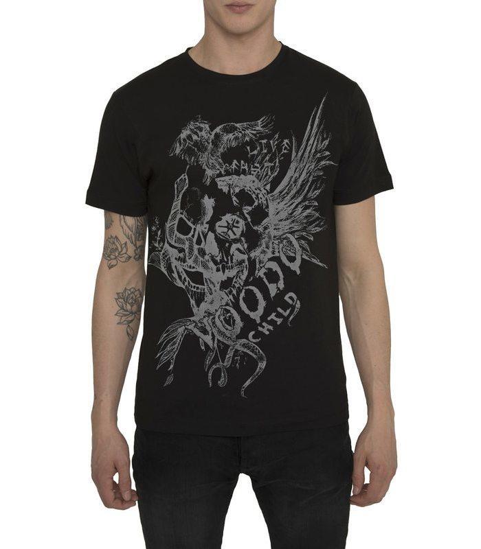 Voodoo-Black-T-shirt-front