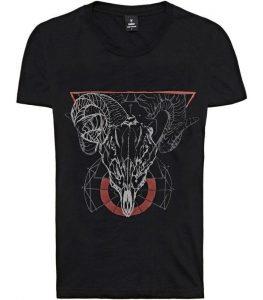 Warrior Skull Black T-shirt - Image 2
