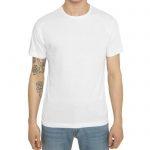 White Cotton-Jersey T-shirt