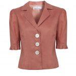 French rose linen jacket