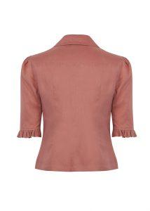 French rose linen jacket - Image 3