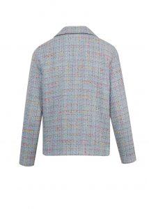 Baby blue tweed jacket - Image 3