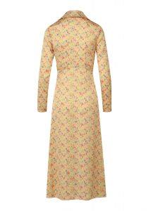 Gaia floral draped dress - Image 3