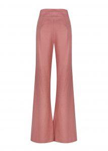 French rose linen pants - Image 3