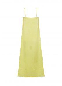 Yellow popline dress - Image 3