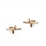 Gold Earrings Antithesis