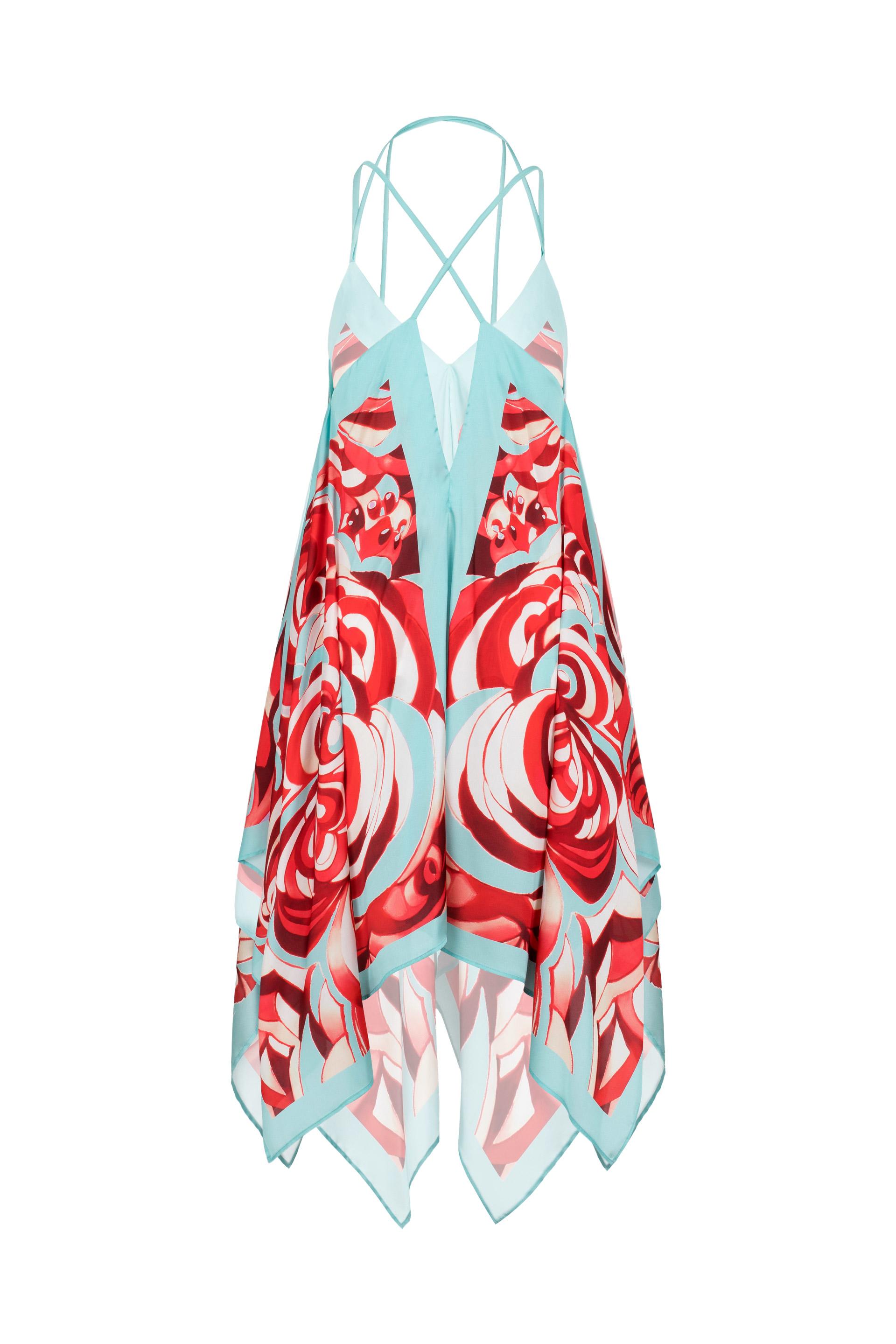 S19M25-Hippy-Gypsy-Scarf-Dress-Amaryllides-Turqoise-Red-B