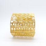 D'ark Silver Goldplated bracelet 2319 - Image 2