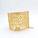 D'ark Silver Goldplated bracelet 2319