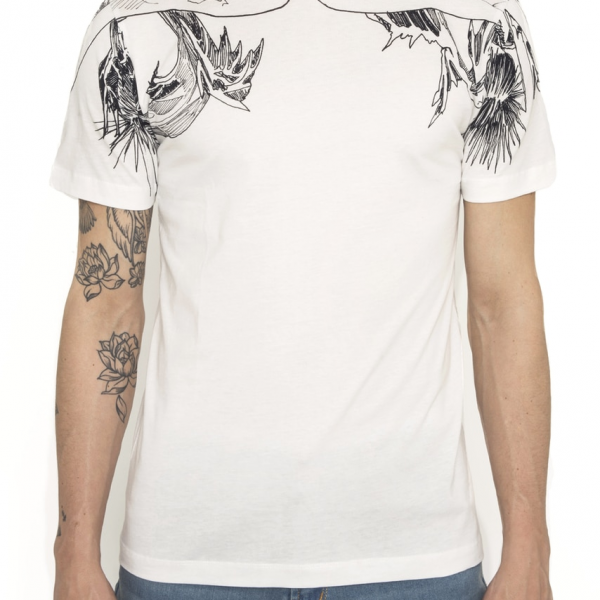 RAZORS WHITE T-SHIRT