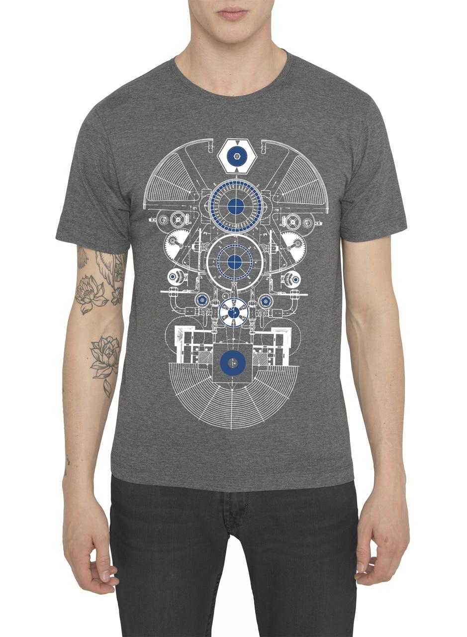 AMATEUR LEATHER LOOK GRAPHIC GLOSSY PRINTED PRINT GREY T-SHIRT AMATEUR LEATHER LOOK GRAPHIC GLOSSY PRINTED PRINT GREY T-SHIRT